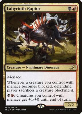 Labyrinth Raptor card from Ikoria: Lair of Behemoths