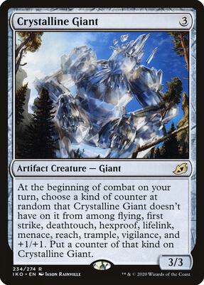 Crystalline Giant card from Ikoria: Lair of Behemoths