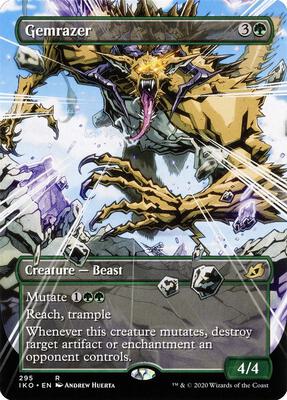 Gemrazer (Showcase) card from Ikoria: Lair of Behemoths