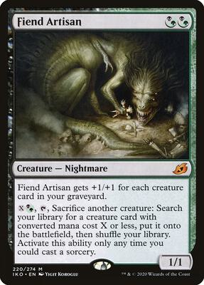 Fiend Artisan card from Ikoria: Lair of Behemoths
