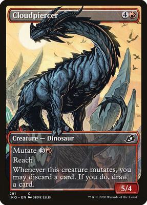 Cloudpiercer (Showcase) card from Ikoria: Lair of Behemoths