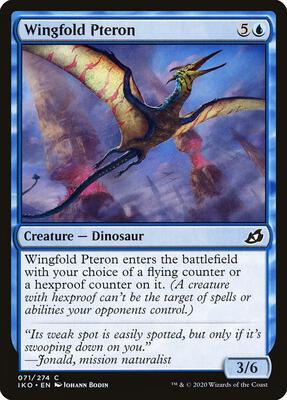 Wingfold Pteron card from Ikoria: Lair of Behemoths