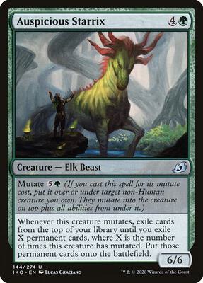 Auspicious Starrix card from Ikoria: Lair of Behemoths