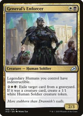 General's Enforcer card from Ikoria: Lair of Behemoths