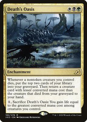 Death's Oasis card from Ikoria: Lair of Behemoths