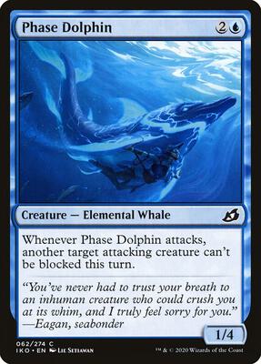Phase Dolphin card from Ikoria: Lair of Behemoths