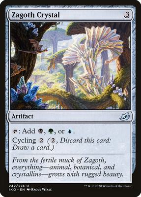 Zagoth Crystal card from Ikoria: Lair of Behemoths