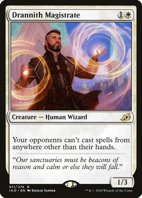 Drannith Magistrate card from Ikoria: Lair of Behemoths