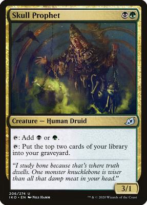Skull Prophet card from Ikoria: Lair of Behemoths