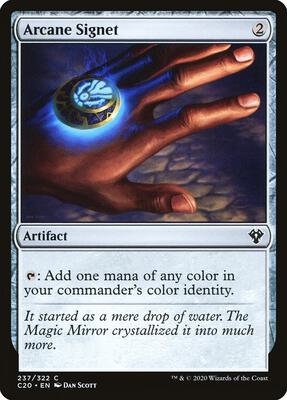Arcane Signet card from Commander 2020