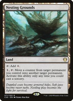 Nesting Grounds card from Commander 2020