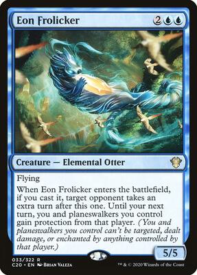 Eon Frolicker card from Commander 2020
