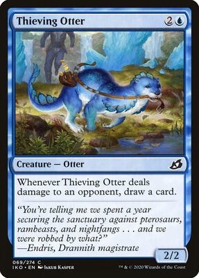 Thieving Otter card from Ikoria: Lair of Behemoths