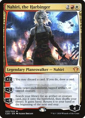 Nahiri, the Harbinger card from Commander 2020