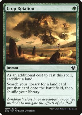 Crop Rotation card from Commander 2020
