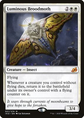 Luminous Broodmoth card from Ikoria: Lair of Behemoths