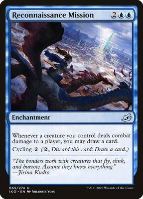 Reconnaissance Mission card from Ikoria: Lair of Behemoths