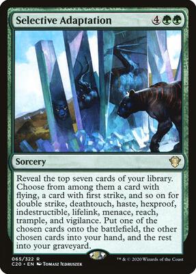 Selective Adaptation card from Commander 2020