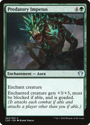 Predatory Impetus card from Commander 2020