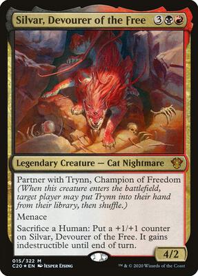 Silvar, Devourer of the Free card from Commander 2020