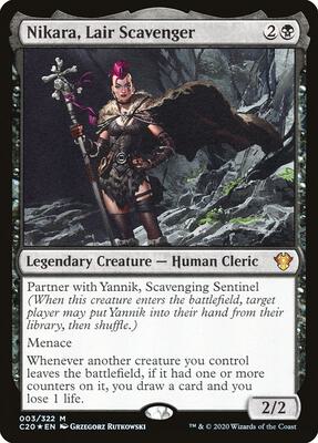 Nikara, Lair Scavenger card from Commander 2020