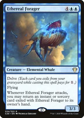 Ethereal Forager card from Commander 2020