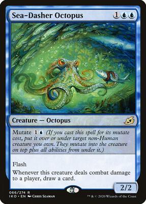 Sea-Dasher Octopus card from Ikoria: Lair of Behemoths