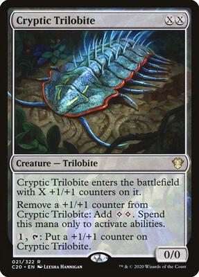 Cryptic Trilobite card from Commander 2020