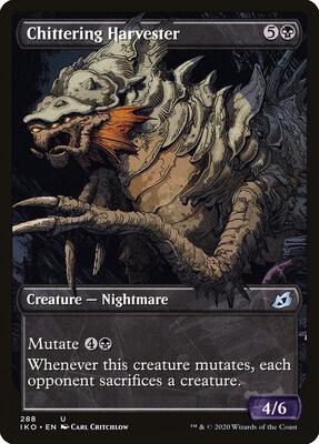 Chittering Harvester (Showcase) card from Ikoria: Lair of Behemoths