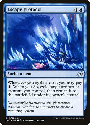 Escape Protocol card from Ikoria: Lair of Behemoths