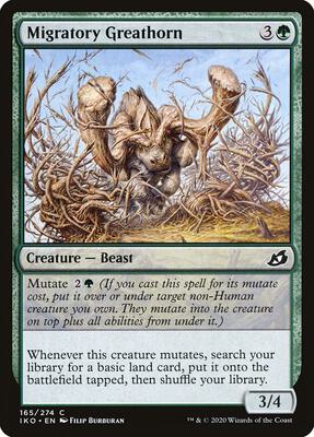 Migratory Greathorn card from Ikoria: Lair of Behemoths