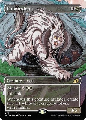 Cubwarden (Showcase) card from Ikoria: Lair of Behemoths