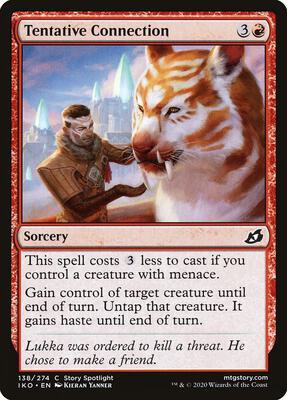 Tentative Connection card from Ikoria: Lair of Behemoths