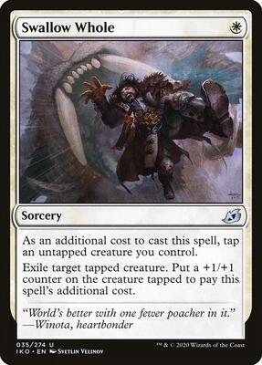 Swallow Whole card from Ikoria: Lair of Behemoths