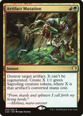 Artifact Mutation card from Commander 2020