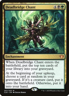 Deadbridge Chant card from Commander 2020