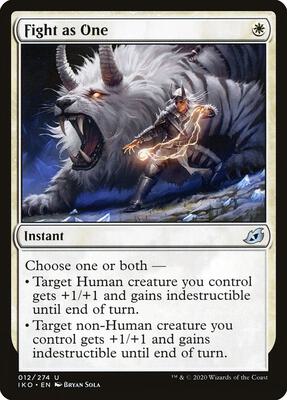 Fight as One card from Ikoria: Lair of Behemoths