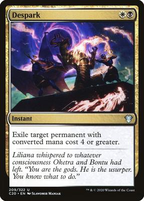 Despark card from Commander 2020