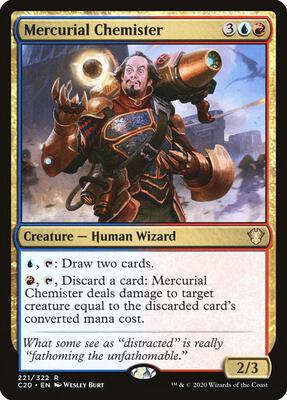 Mercurial Chemister card from Commander 2020