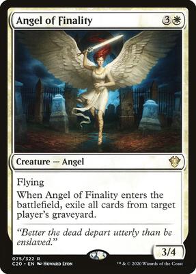 Angel of Finality card from Commander 2020