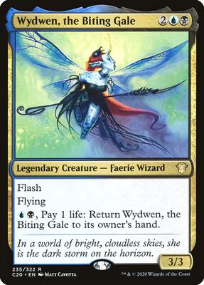Wydwen, the Biting Gale card from Commander 2020