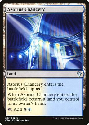 Azorius Chancery card from Commander 2020