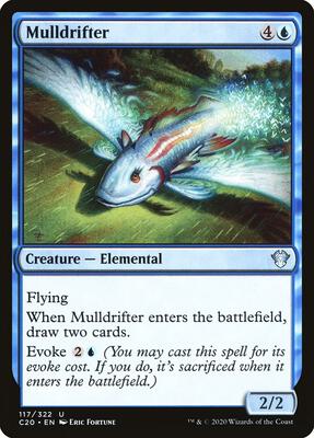 Mulldrifter card from Commander 2020
