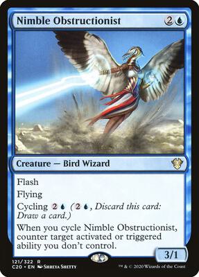 Nimble Obstructionist card from Commander 2020