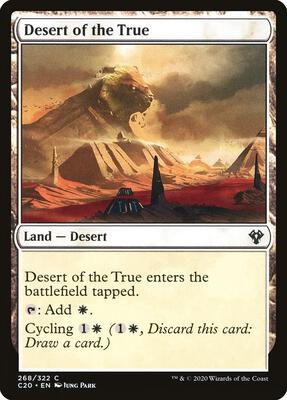 Desert of the True card from Commander 2020