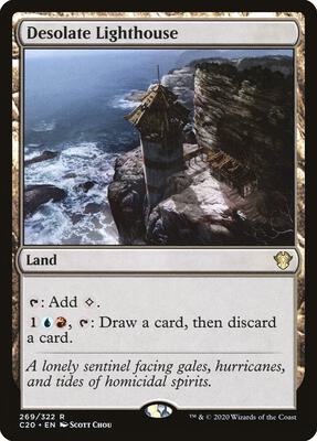 Desolate Lighthouse card from Commander 2020