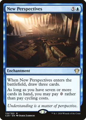 New Perspectives card from Commander 2020