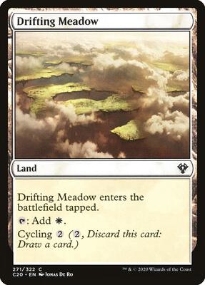 Drifting Meadow card from Commander 2020