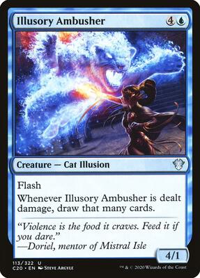 Illusory Ambusher card from Commander 2020