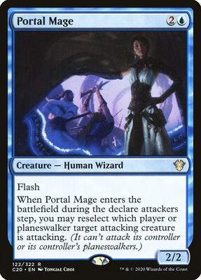 Portal Mage card from Commander 2020